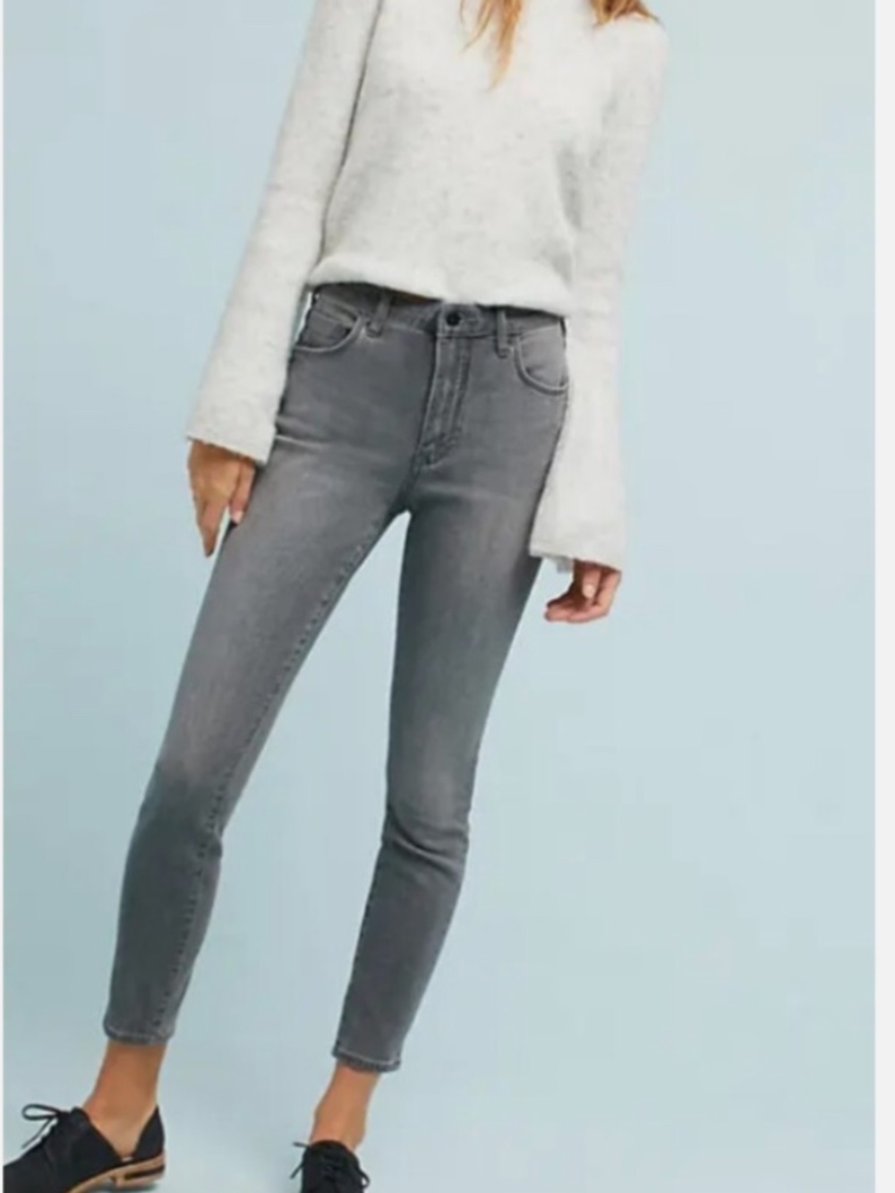 pilcro and the Letterpress high-rise skinny jeans